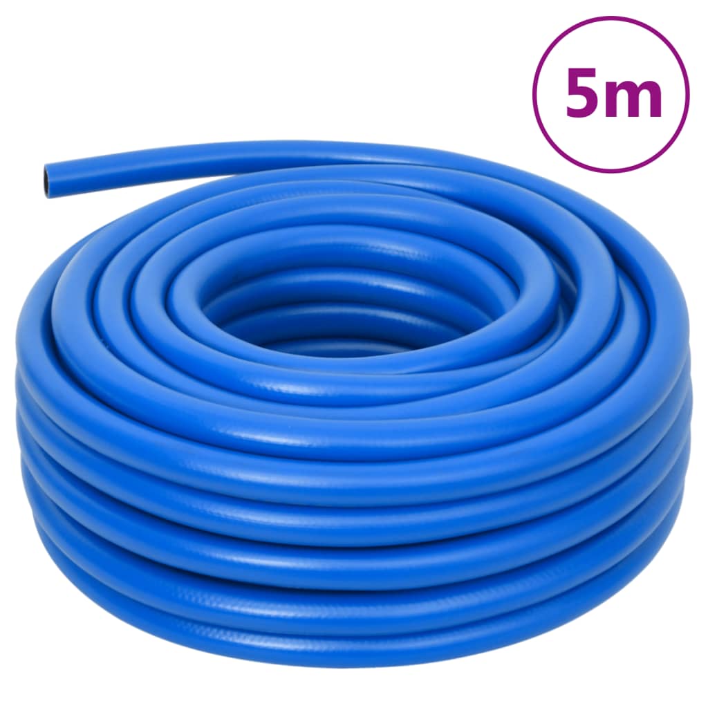 vidaXL Εύκαμπτος Σωλήνας Αέρα Μπλε 5 μ./0,7" από PVC