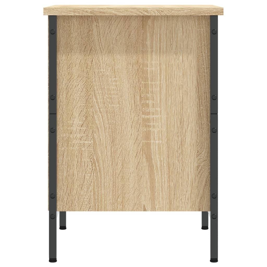vidaXL Παπουτσοθήκη Sonoma Δρυς 38 x 35 x 50 εκ. από Επεξεργ. Ξύλο