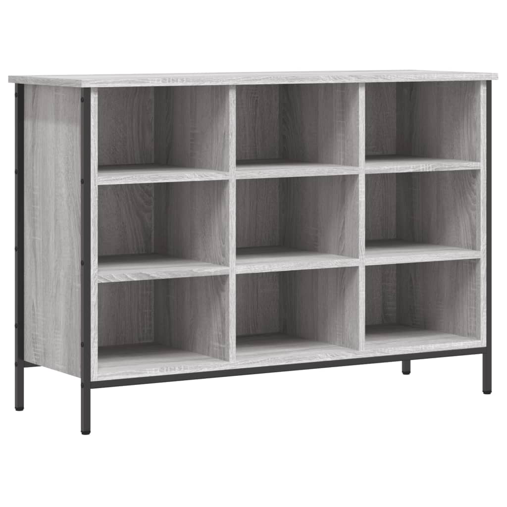 vidaXL Παπουτσοθήκη Γκρι Sonoma 100 x 35 x 70 εκ. από Επεξεργ. Ξύλο