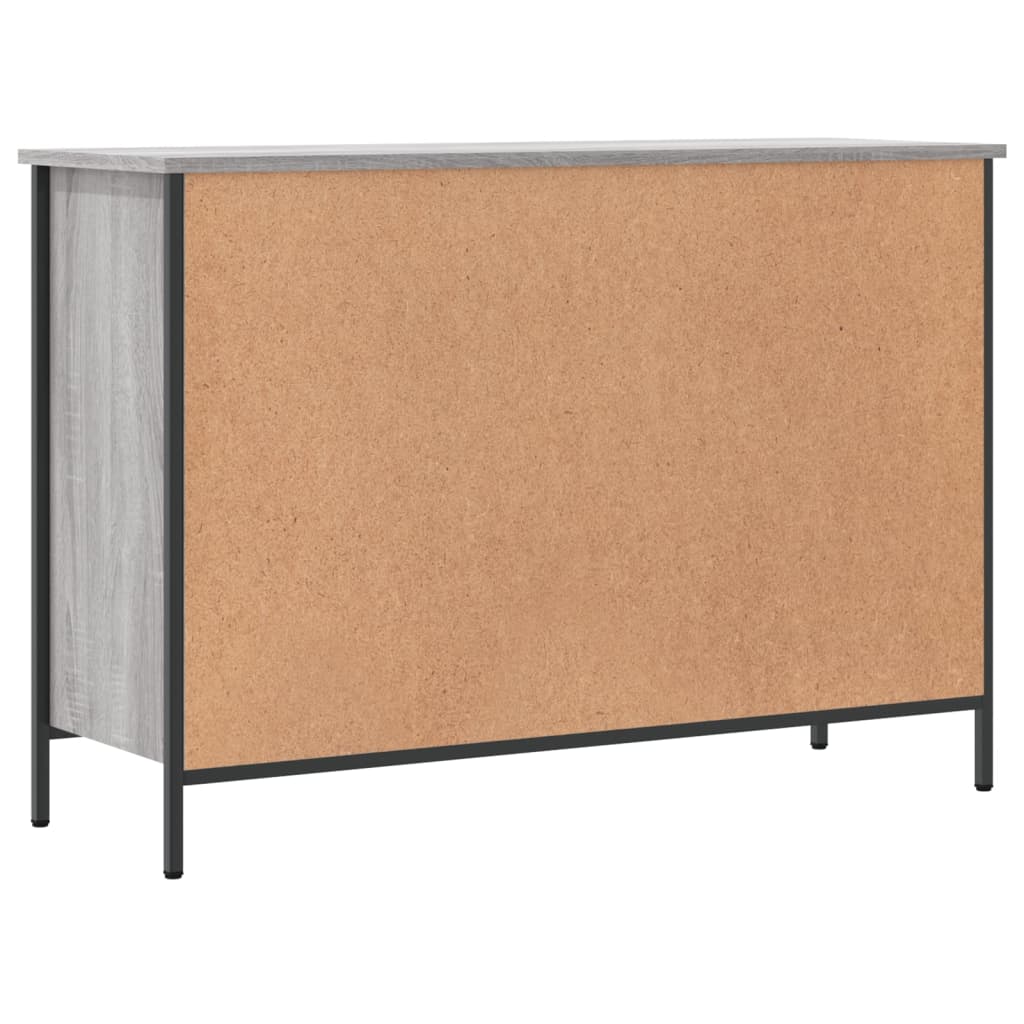 vidaXL Παπουτσοθήκη Γκρι Sonoma 100 x 35 x 70 εκ. από Επεξεργ. Ξύλο