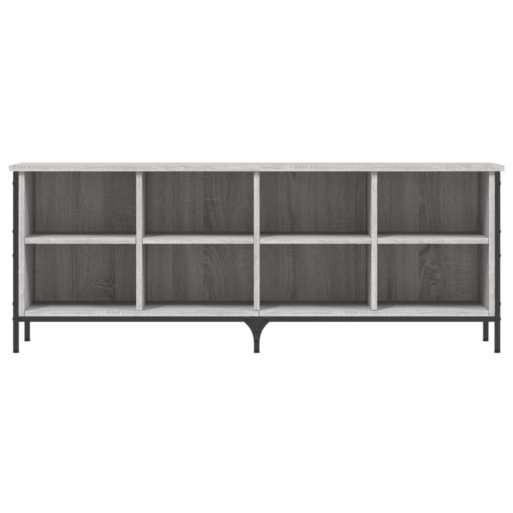 vidaXL Παπουτσοθήκη Γκρι Sonoma 131 x 35 x 50 εκ. από Επεξεργ. Ξύλο