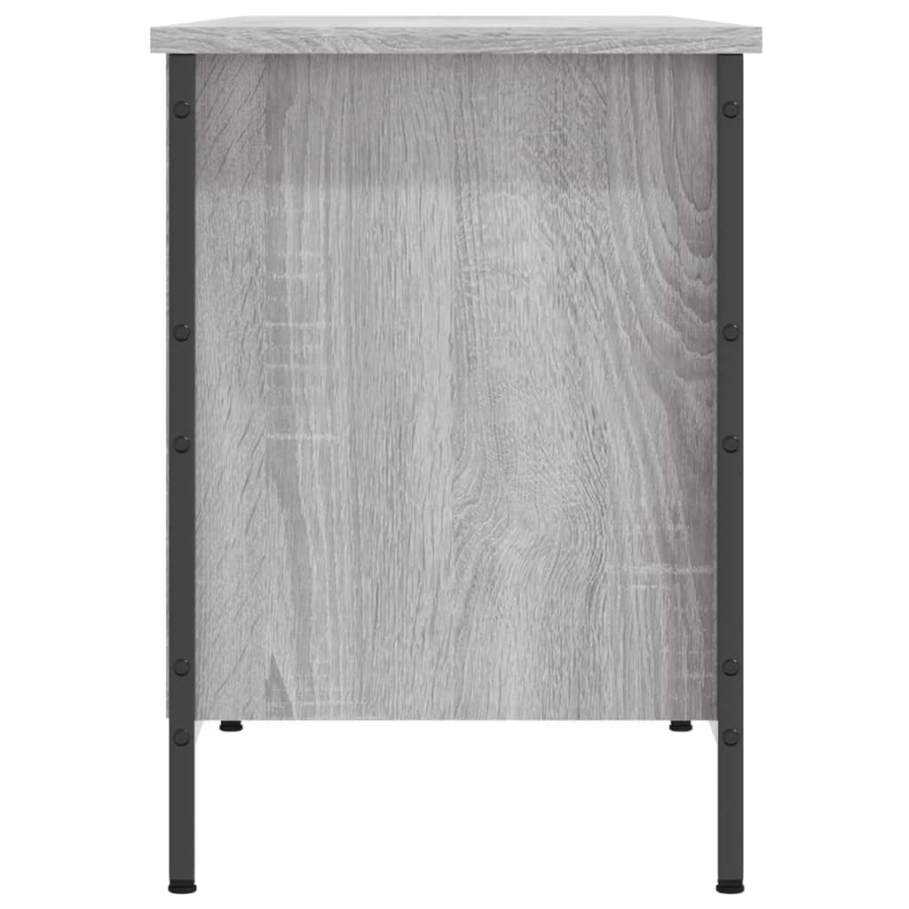 vidaXL Παπουτσοθήκη Γκρι Sonoma 131 x 35 x 50 εκ. από Επεξεργ. Ξύλο