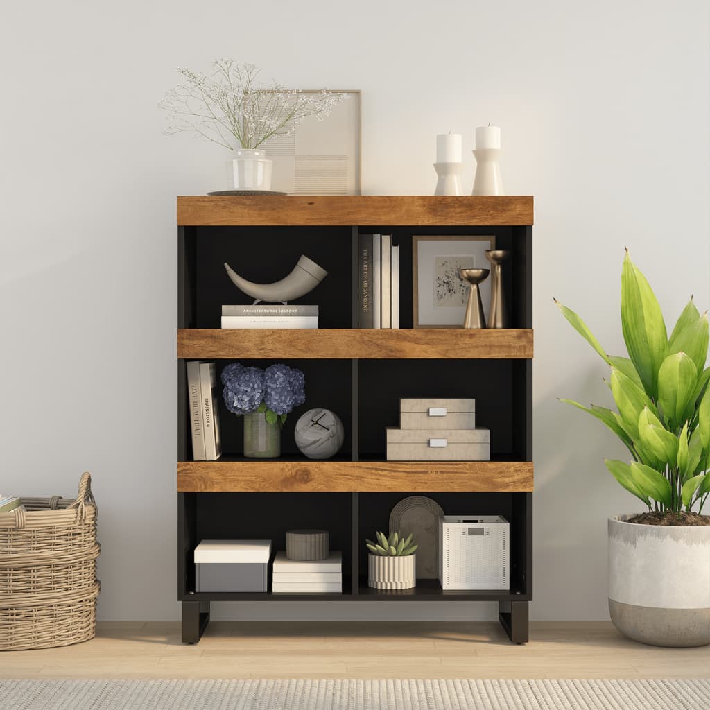 vidaXL Βοηθητικό Ντουλάπι 85 x 33 x 107 εκ. από Μασίφ Ξύλο Μάνγκο