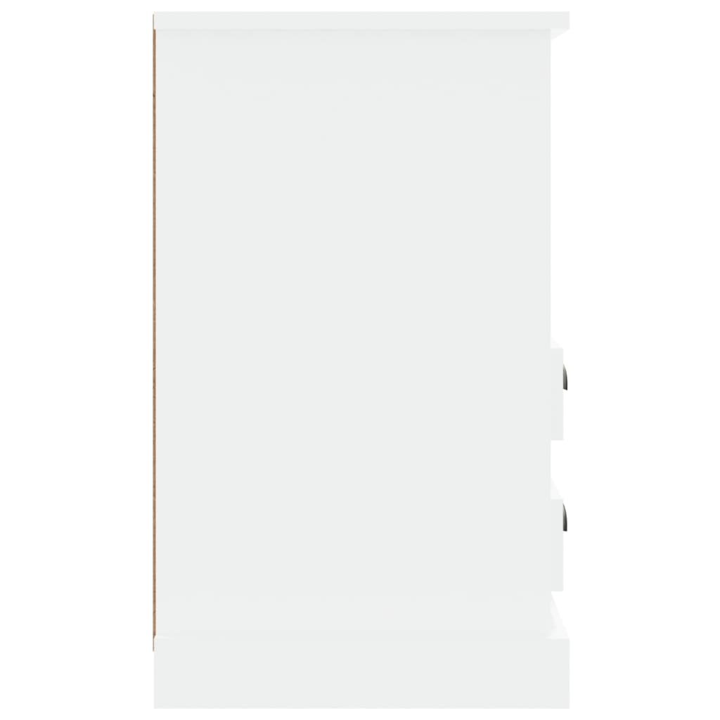 vidaXL Κομοδίνο Λευκό 43 x 36 x 60 εκ.