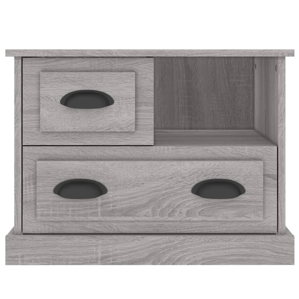 vidaXL Κομοδίνο Γκρι Sonoma 60x39x45 εκ.