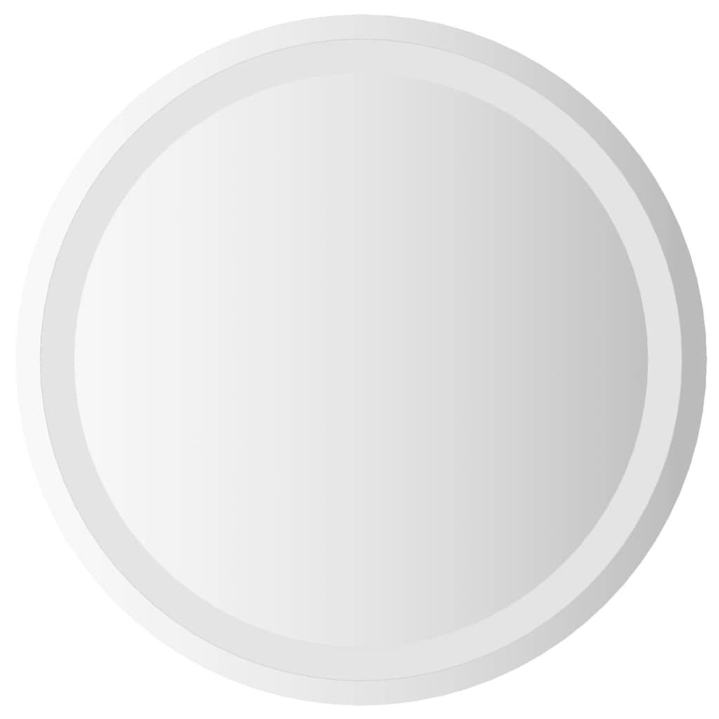 vidaXL Καθρέφτης Μπάνιου LED Στρογγυλός 50 εκ.