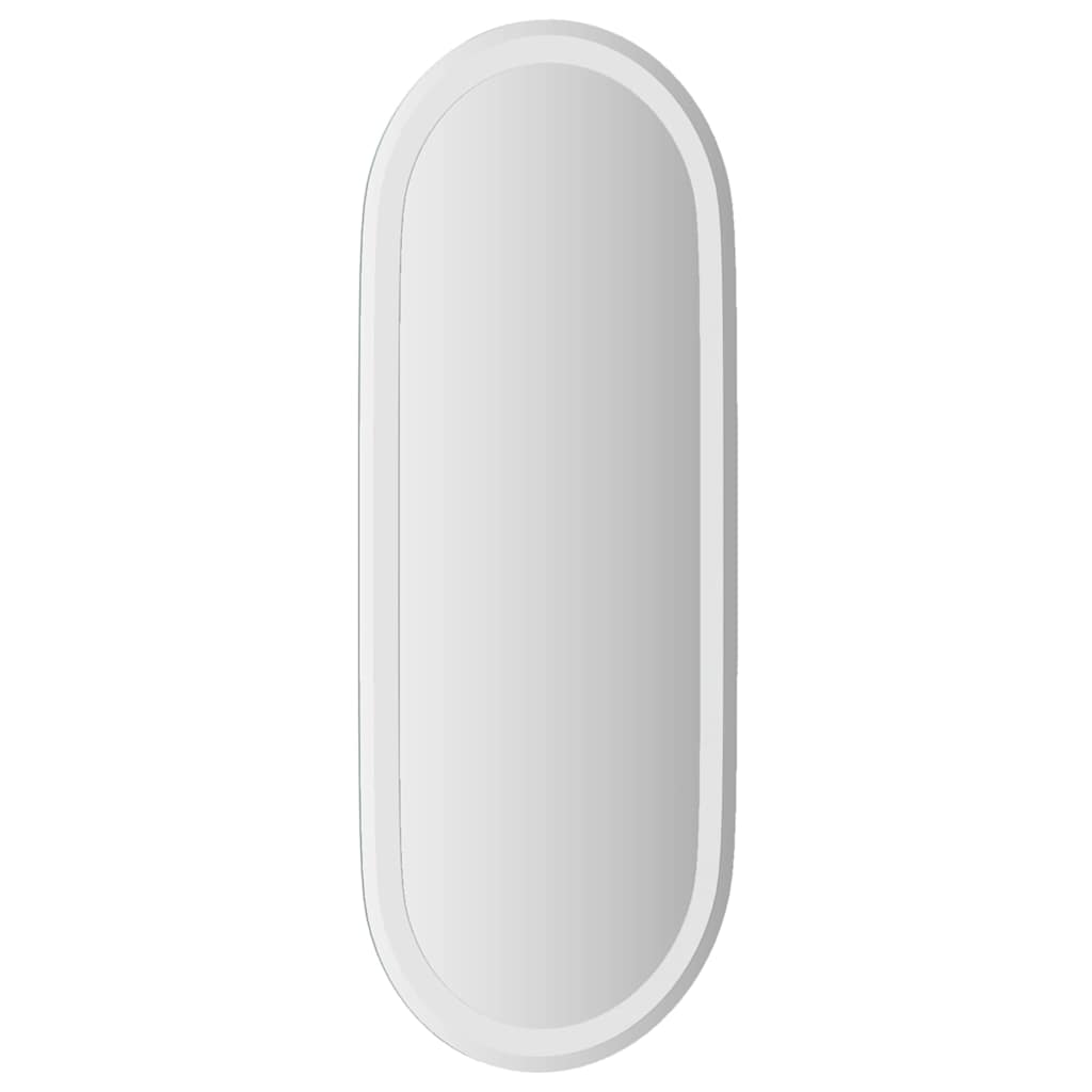 vidaXL Καθρέφτης Μπάνιου με LED Οβάλ 90x40 εκ.