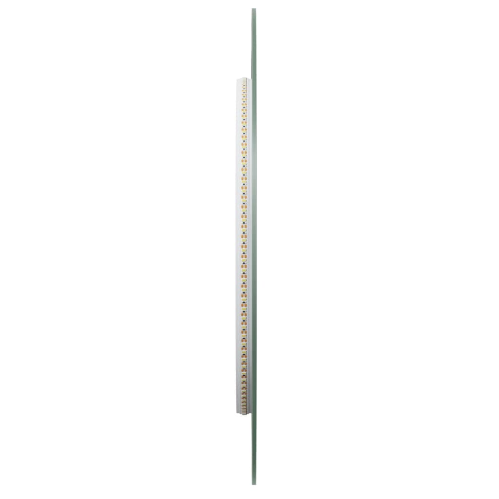 vidaXL Καθρέφτης Μπάνιου με LED Οβάλ 100 x 45 εκ.