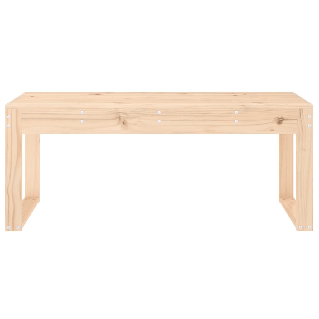 vidaXL Παγκάκι Κήπου 110 x 38 x 45 εκ. από Μασίφ Ξύλο Πεύκου