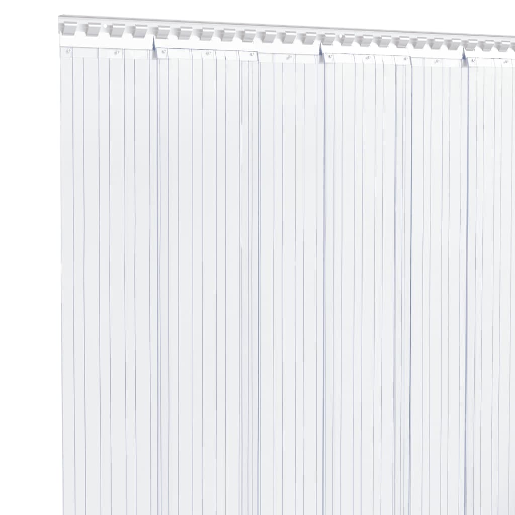 vidaXL Λωριδοκουρτίνα Διαφανής 10 μ. 300 χιλ.x2,6 χιλ. από PVC