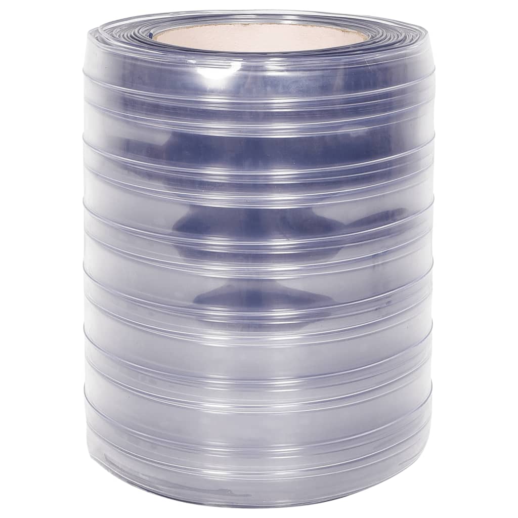 vidaXL Λωριδοκουρτίνα Διαφανής 25 μ. 300 χιλ. x 2,6 χιλ. από PVC