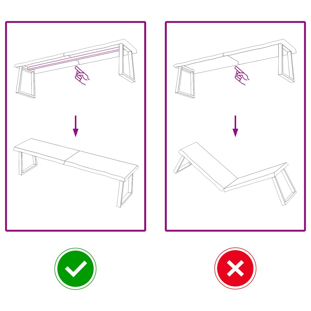 vidaXL Πάγκος Μπάνιου Σκούρο Καφέ 160x40x(2-4) εκ. Επεξεργ. Μασίφ Ξύλο