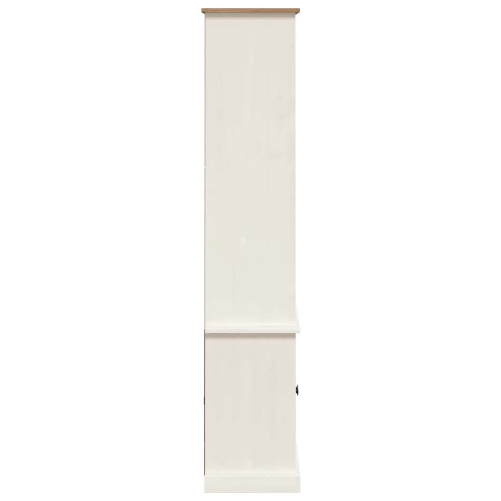 vidaXL Βιβλιοθήκη VIGO Λευκή 85 x 35 x 170 εκ. από Μασίφ Ξύλο Πεύκου