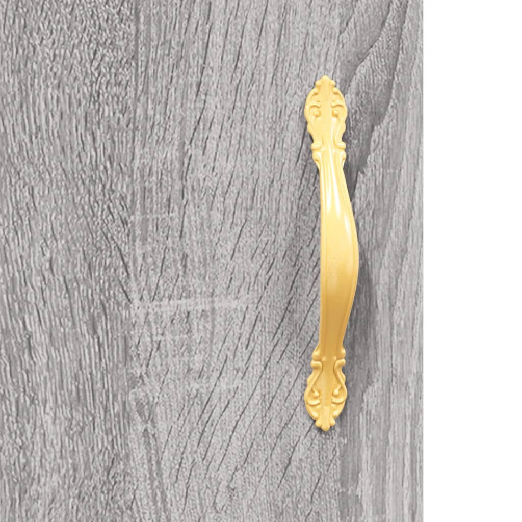 vidaXL Ντουλάπι Γκρι Sonoma 69,5 x 34 x 90 εκ. από Επεξεργασμένο Ξύλο