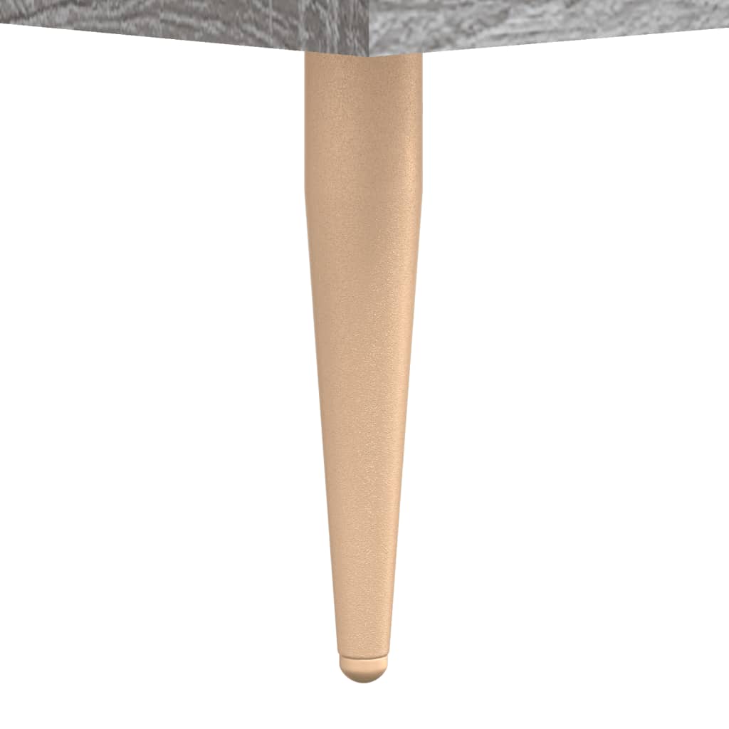 vidaXL Βιβλιοθήκη Γκρι Sonoma 69,5 x 32,5 x 90 εκ. από Επεξεργ. Ξύλο