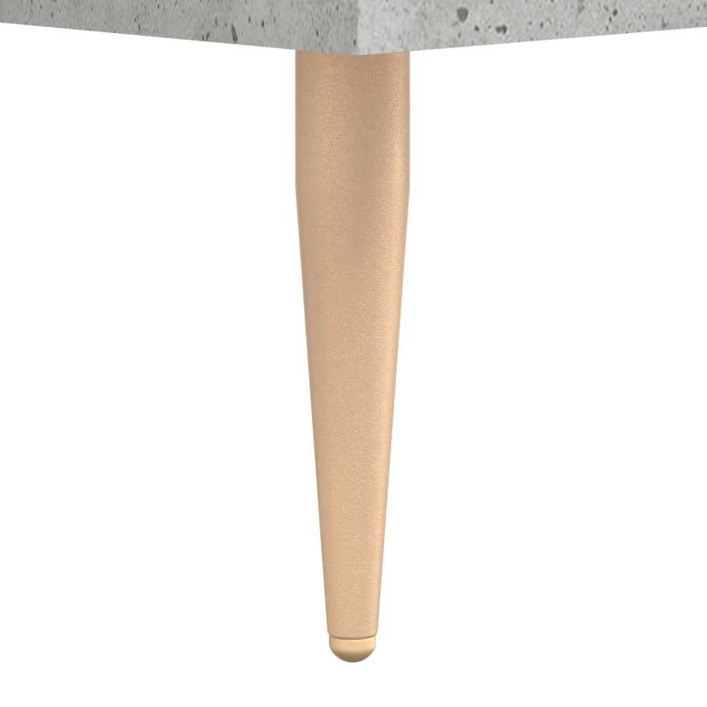 vidaXL Ντουλάπι Γκρι Σκυροδέματος 34,5x34x90 εκ. Επεξεργασμένο Ξύλο