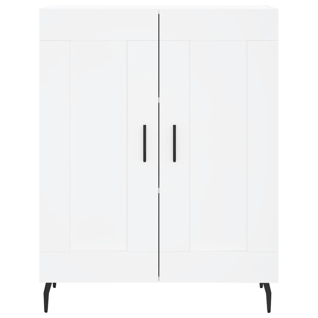 vidaXL Ντουλάπι Λευκό 69,5 x 34 x 90 εκ. από Επεξεργασμένο Ξύλο