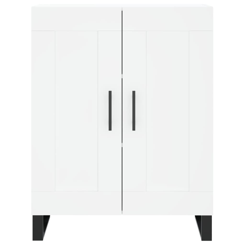 vidaXL Ντουλάπι Λευκό 69,5 x 34 x 90 εκ. από Επεξεργασμένο Ξύλο