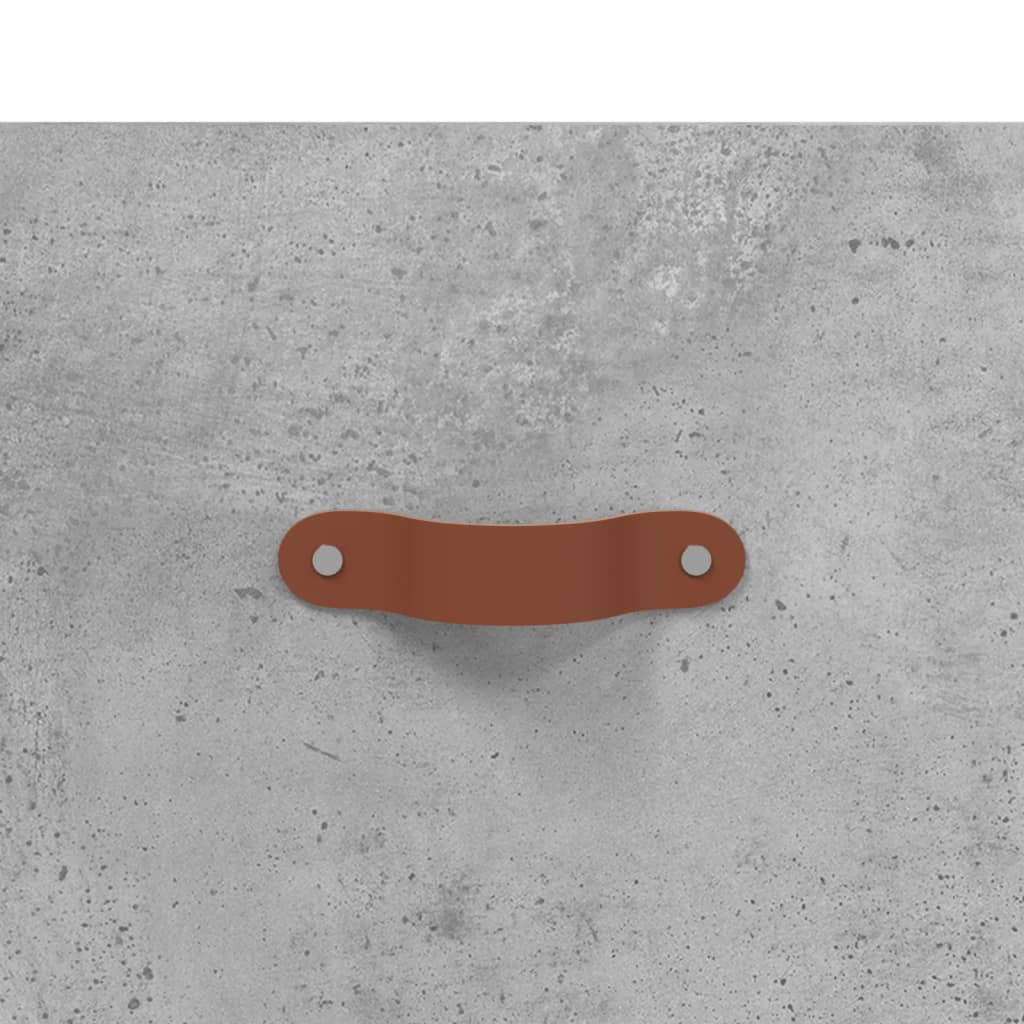 vidaXL Ντουλάπι Γκρι Σκυροδέματος 69,5x34x90 εκ. Επεξεργασμένο Ξύλο