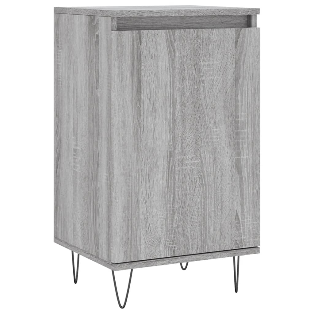 vidaXL Συρταριέρα Γκρι Sonoma 40 x 35 x 70 εκ. από Επεξεργασμένο Ξύλο