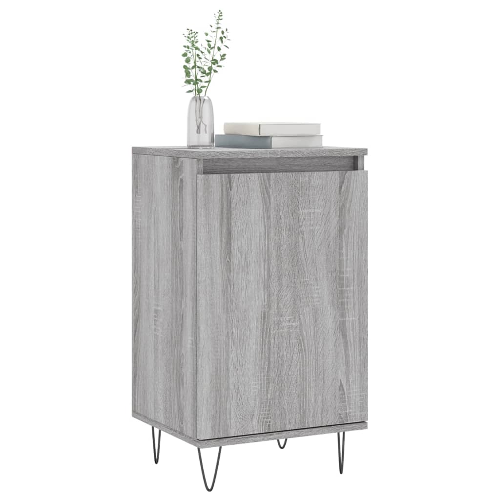 vidaXL Συρταριέρα Γκρι Sonoma 40 x 35 x 70 εκ. από Επεξεργασμένο Ξύλο