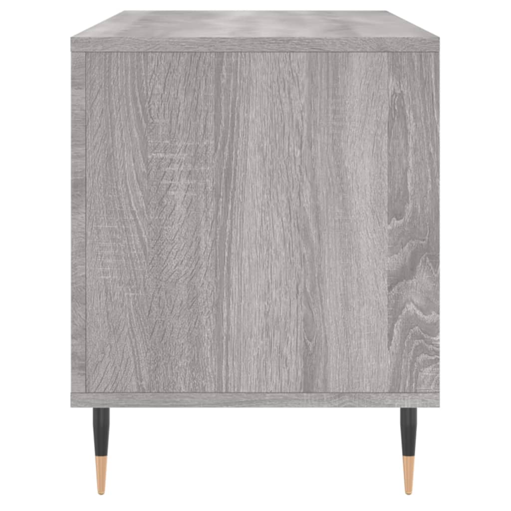 vidaXL Έπιπλο Δίσκων Γκρι Sonoma 100x38x48 εκ. από Επεξεργασμένο Ξύλο