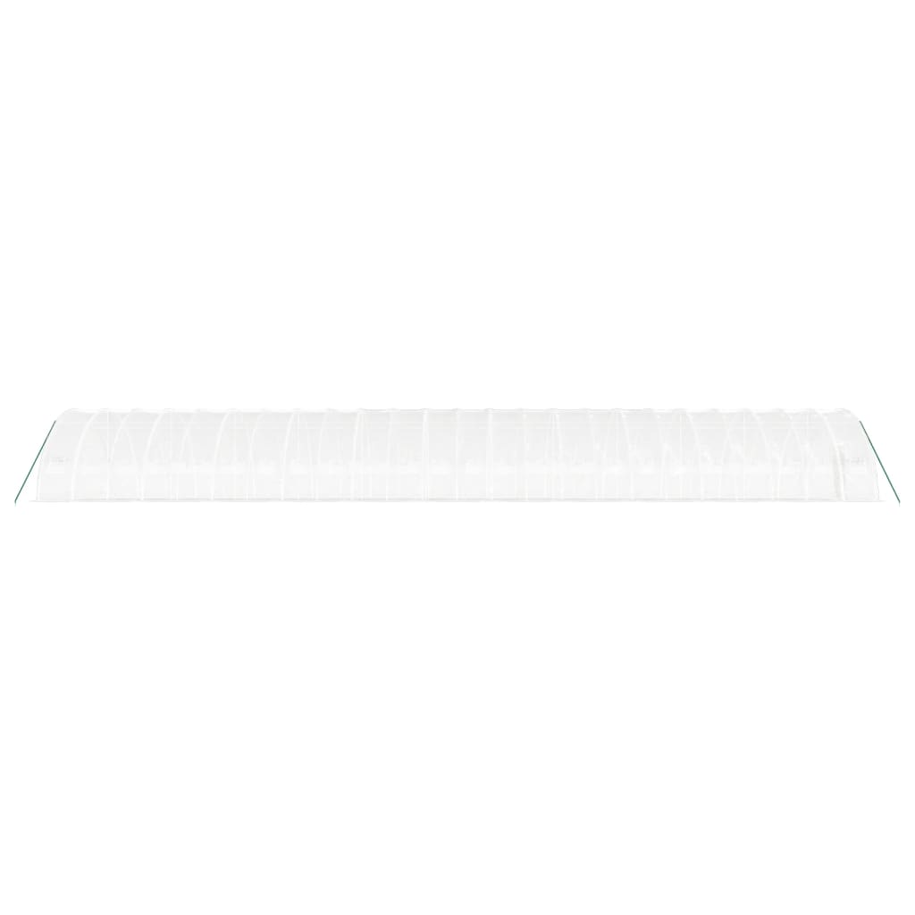 vidaXL Θερμοκήπιο με Ατσάλινο Πλαίσιο Λευκό 144 μ² 24 x 6 x 2,85 μ.