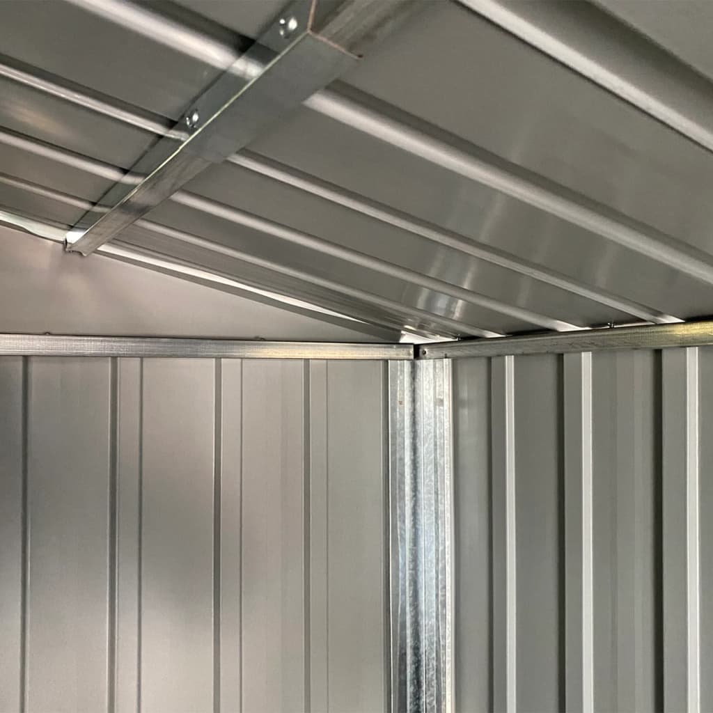vidaXL Αποθήκη Κήπου Πράσινη 191x555x198 εκ. Γαλβανισμένο Ατσάλι