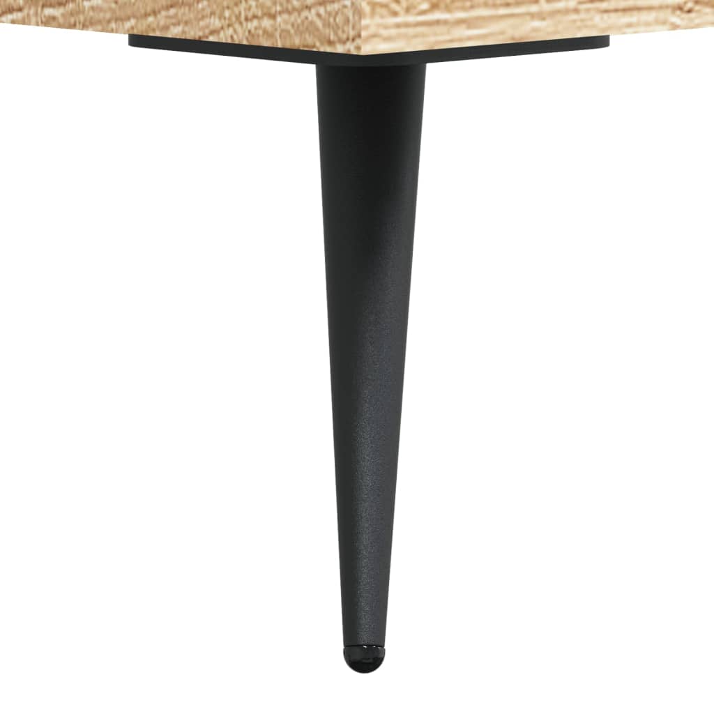vidaXL Κομοδίνα 2 τεμ. Sonoma Δρυς 40 x 35 x 47,5 εκ. Επεξεργ. Ξύλο