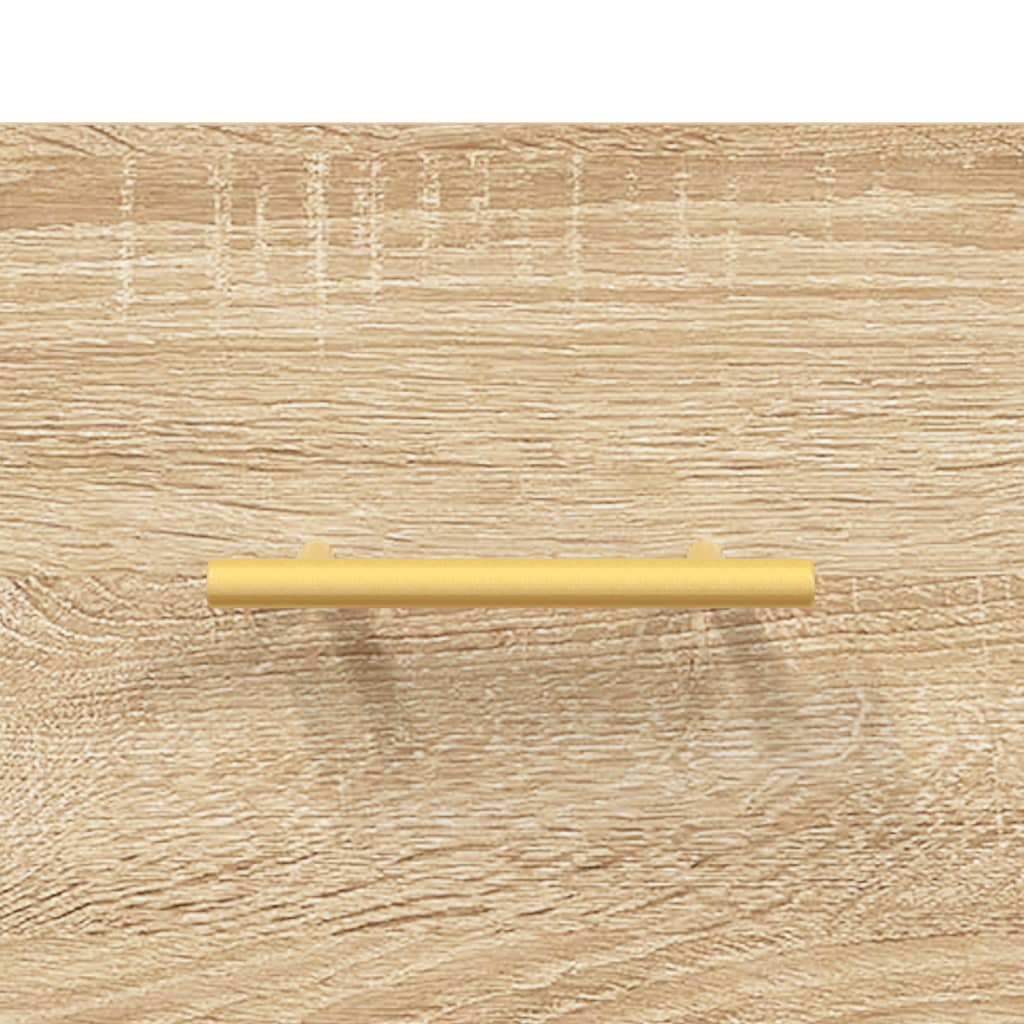 vidaXL Κομοδίνα 2 τεμ. Sonoma Δρυς 40 x 35 x 47,5 εκ. Επεξεργ. Ξύλο