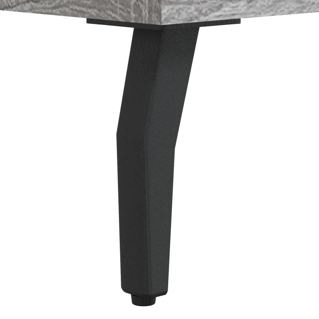 vidaXL Κομοδίνα 2 τεμ. Γκρι Sonoma 40 x 35 x 47,5 εκ. Επεξεργ. Ξύλο