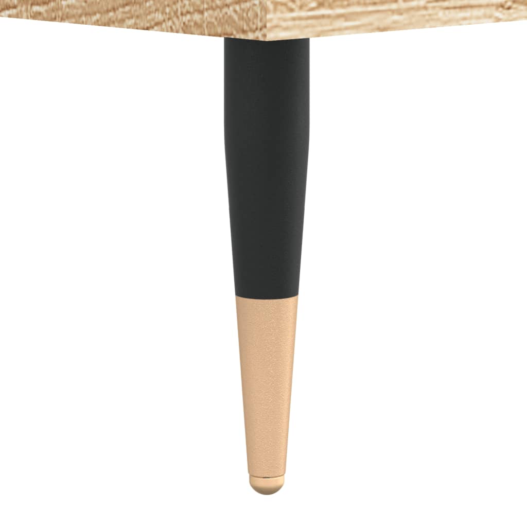 vidaXL Κομοδίνα 2 τεμ. Sonoma Δρυς 40 x 35 x 47,5 εκ. Επεξεργ. Ξύλο