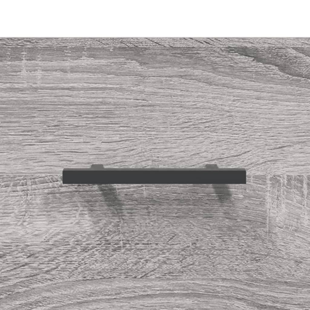 vidaXL Κομοδίνο Γκρι Sonoma 40 x 40 x 66 εκ. από Επεξεργασμένο Ξύλο