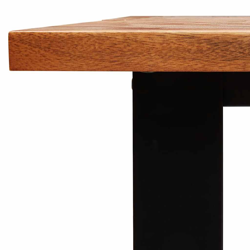 vidaXL Τραπεζαρία με Φυσικό Περίγραμμα 140x80x75 εκ Μασίφ Ξύλο Ακακίας
