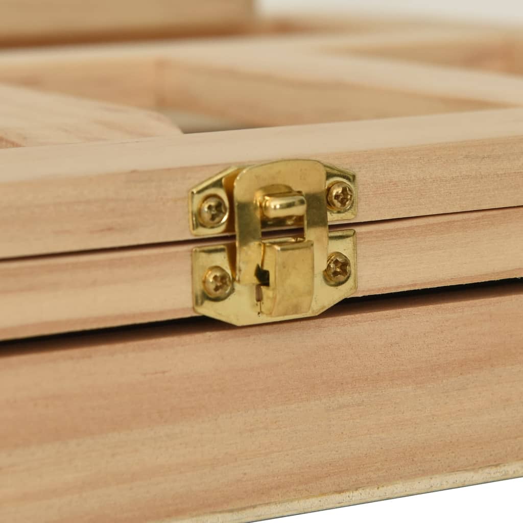 vidaXL Καβαλέτο Επιτραπέζιο Συρτάρι 33,5x25,5x7 εκ. Μασίφ Ξύλο Πεύκου