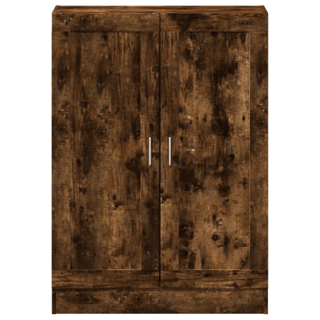 vidaXL Βιβλιοθήκη Καπνιστή Δρυς 82,5x30,5x115 εκ. Επεξεργασμένο Ξύλο