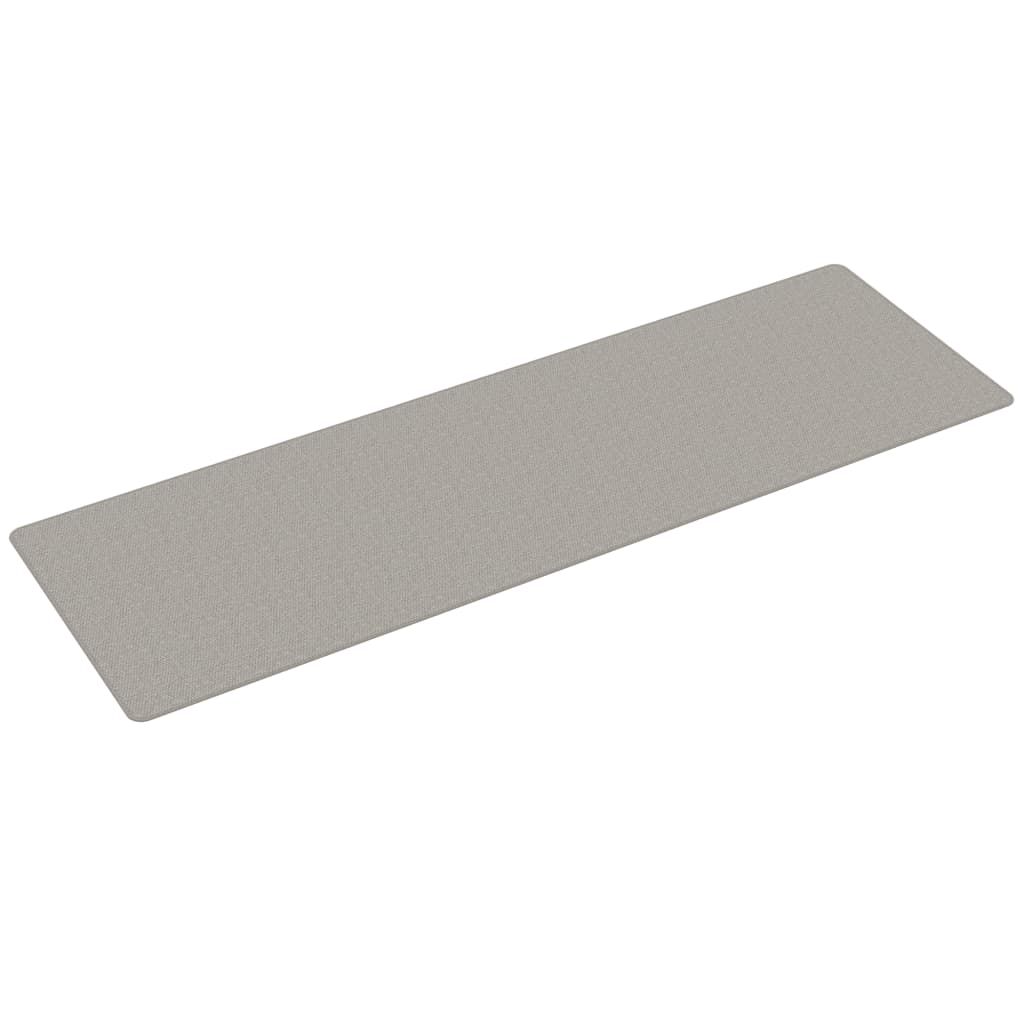 vidaXL Χαλί Διάδρομος Εμφάνιση Σιζάλ Taupe 80 x 250 εκ.
