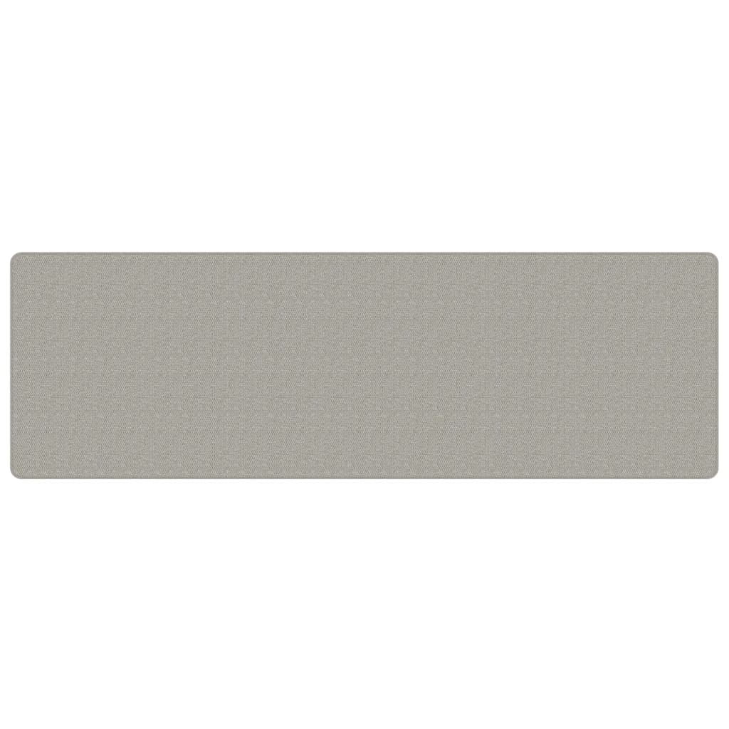 vidaXL Χαλί Διάδρομος Εμφάνιση Σιζάλ Taupe 80 x 250 εκ.