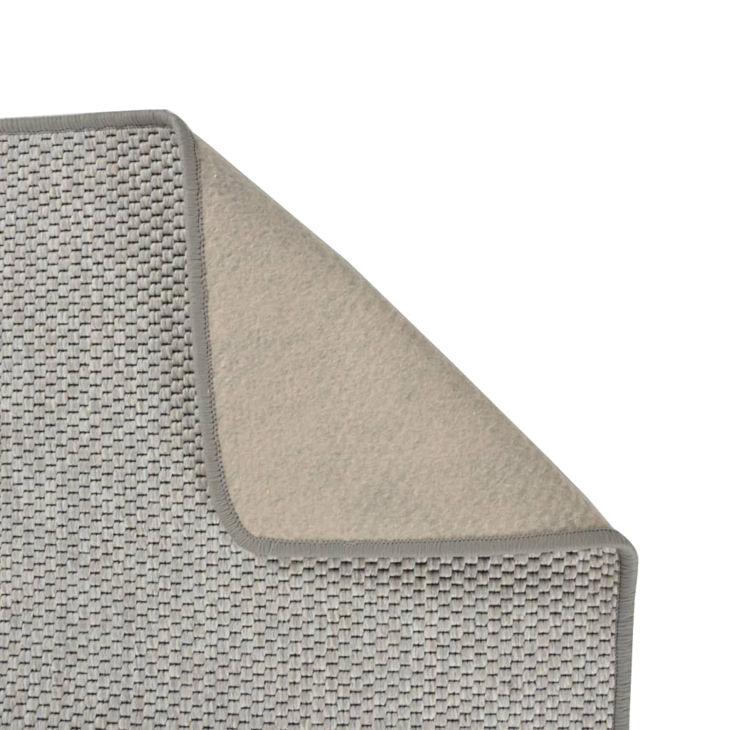 vidaXL Χαλί Διάδρομος Εμφάνιση Σιζάλ Taupe 80 x 250 εκ.