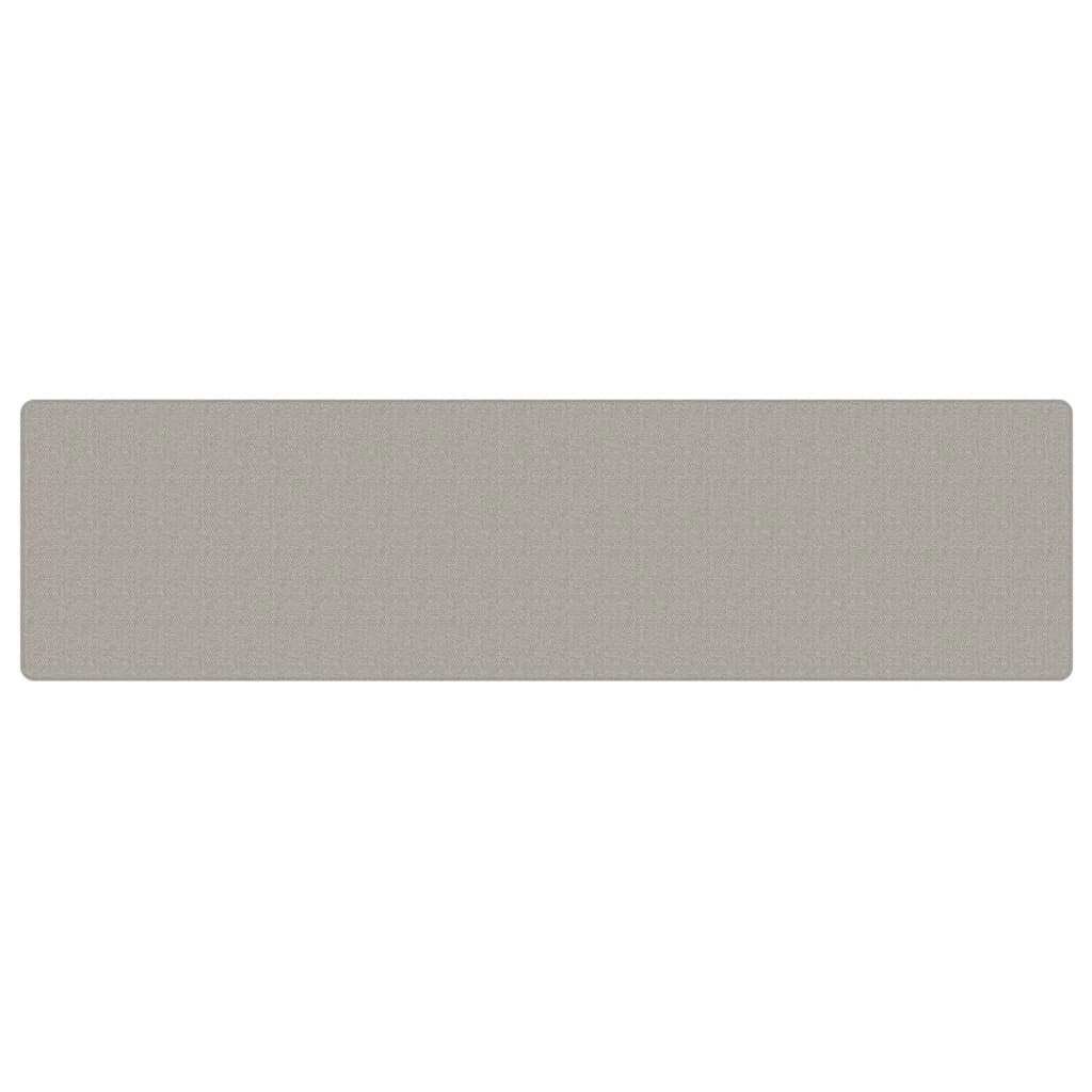 vidaXL Χαλί Διάδρομος Εμφάνιση Σιζάλ Taupe 80 x 300 εκ.