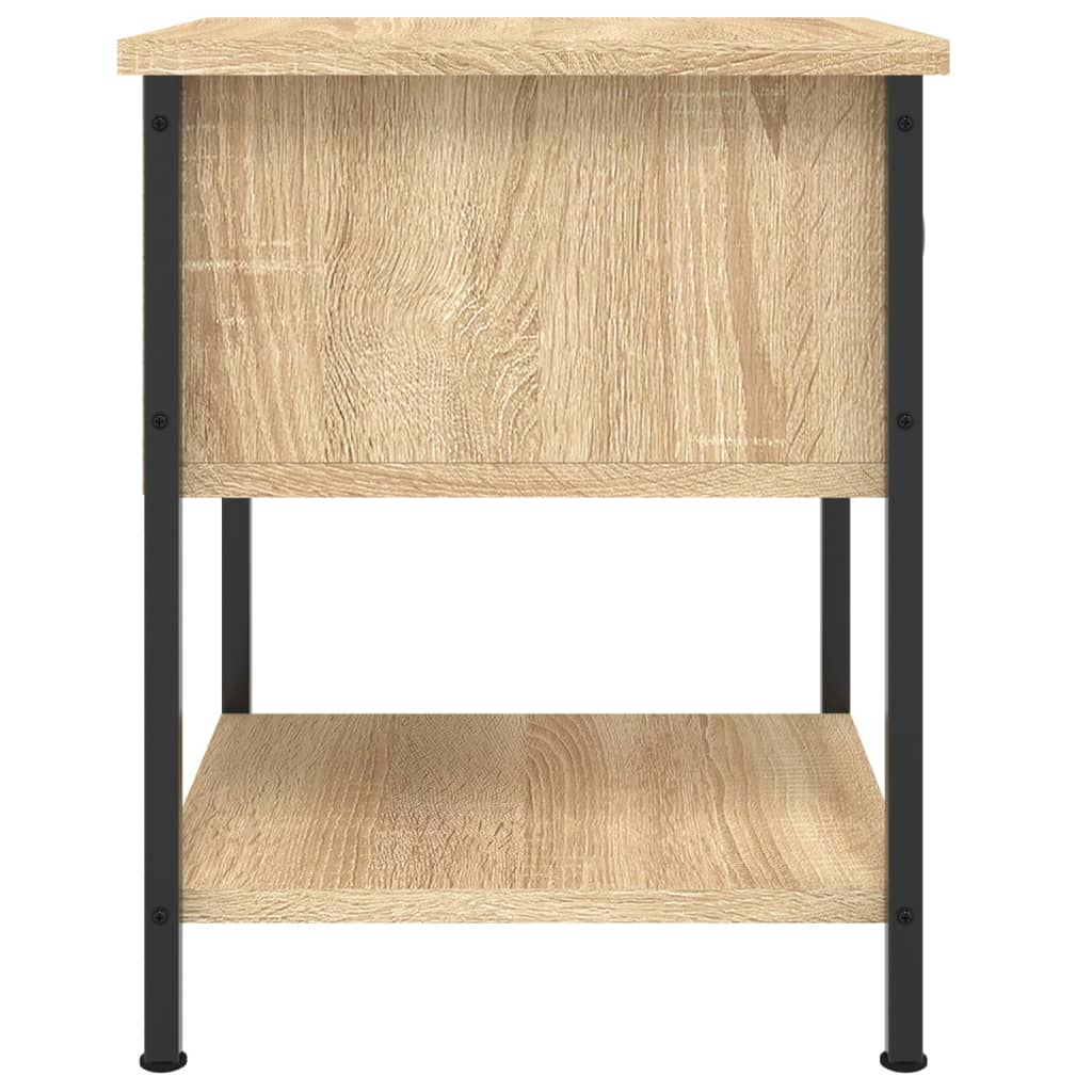 vidaXL Κομοδίνο Sonoma Δρυς 34 x 35,5 x 45 εκ. από Επεξεργασμένο Ξύλο