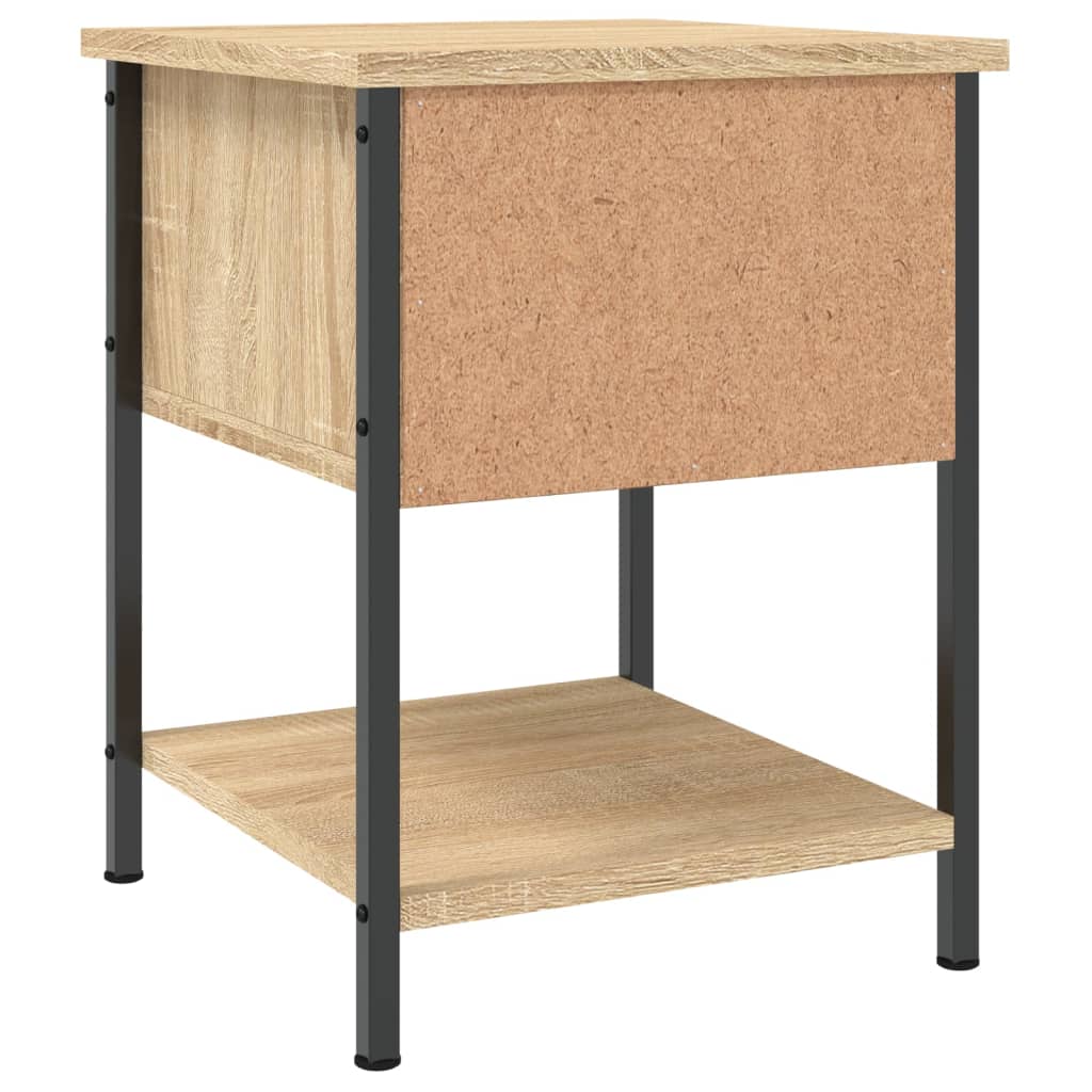 vidaXL Κομοδίνο Sonoma Δρυς 34 x 35,5 x 45 εκ. από Επεξεργασμένο Ξύλο