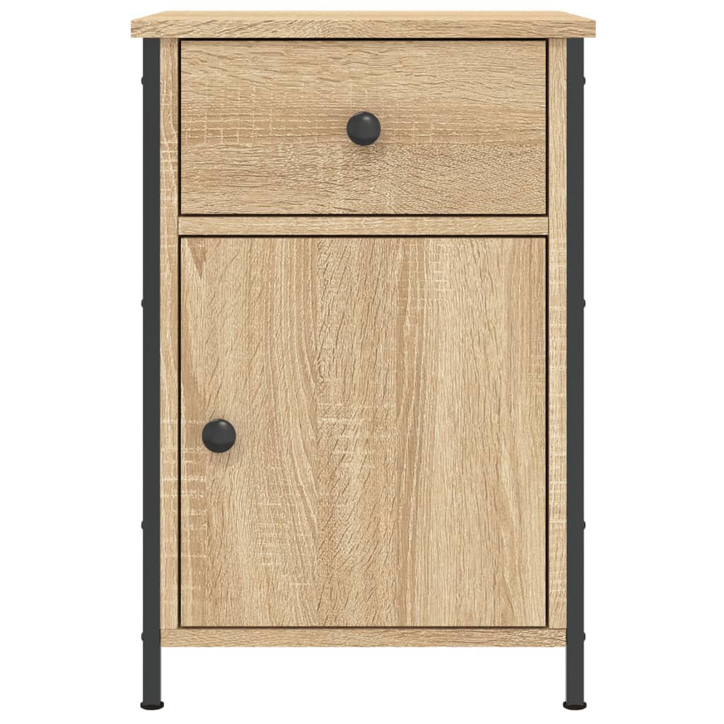 vidaXL Κομοδίνο Sonoma Δρυς 40 x 42 x 60 εκ. από Επεξεργασμένο Ξύλο