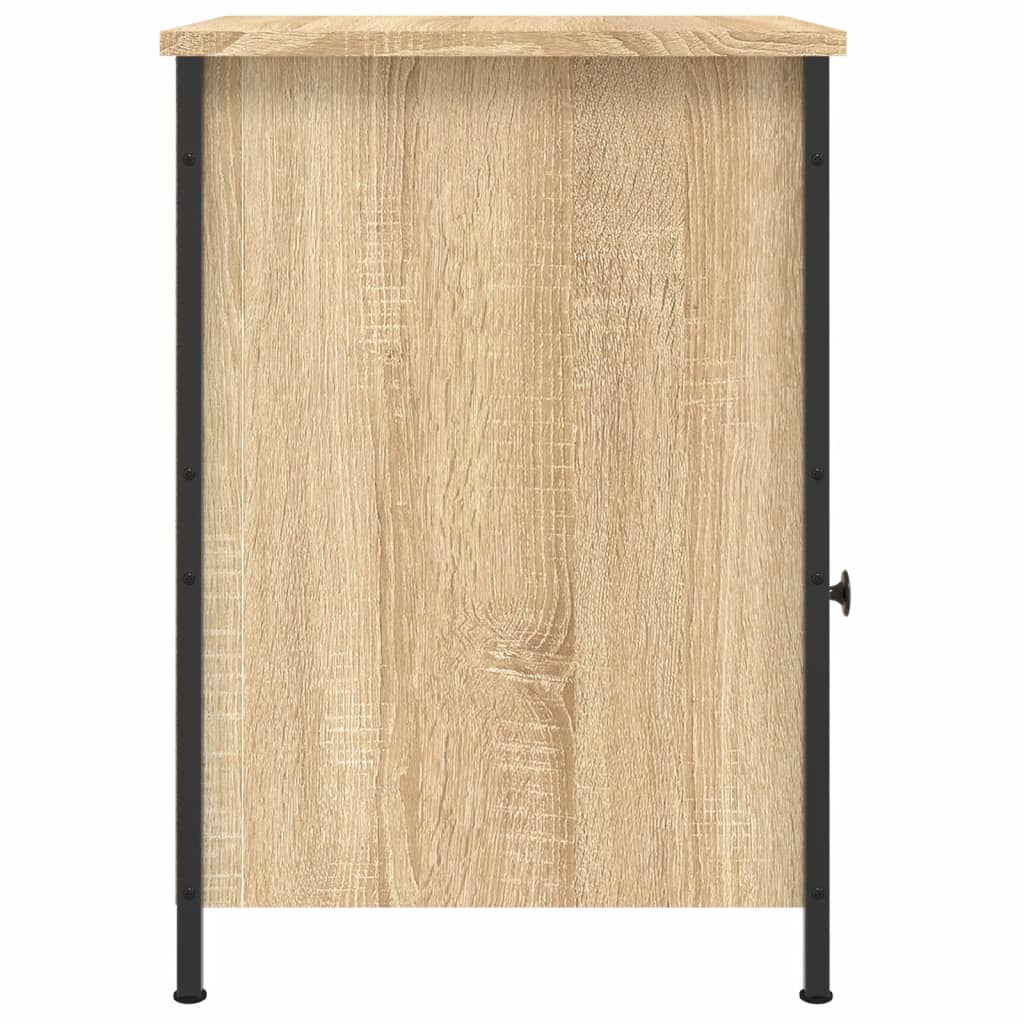 vidaXL Κομοδίνο Sonoma Δρυς 40 x 42 x 60 εκ. από Επεξεργασμένο Ξύλο