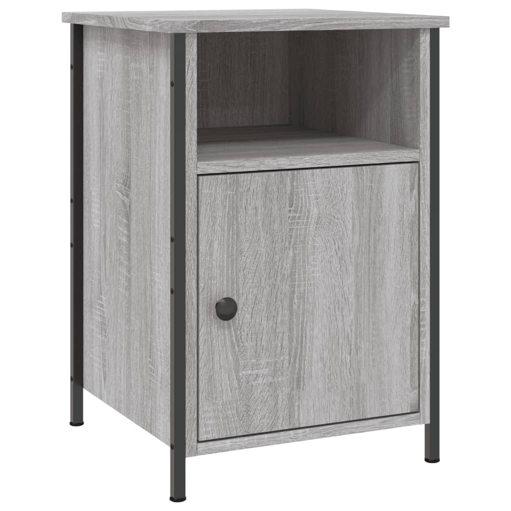 vidaXL Κομοδίνο Γκρι Sonoma 40 x 42 x 60 εκ. από Επεξεργασμένο Ξύλο