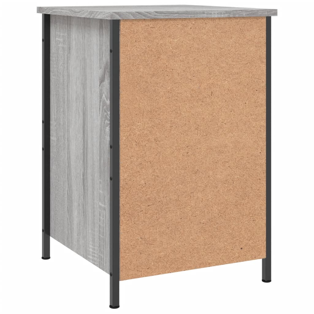vidaXL Κομοδίνο Γκρι Sonoma 40 x 42 x 60 εκ. από Επεξεργασμένο Ξύλο