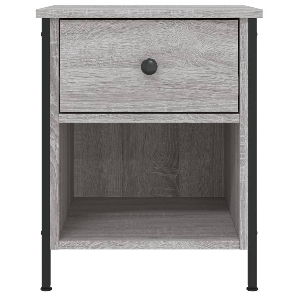 vidaXL Κομοδίνο Γκρι Sonoma 40 x 42 x 50 εκ. από Επεξεργασμένο Ξύλο