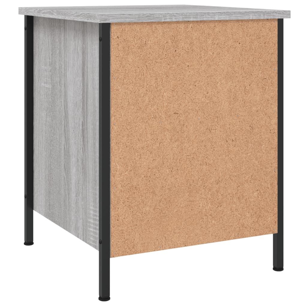 vidaXL Κομοδίνο Γκρι Sonoma 40 x 42 x 50 εκ. από Επεξεργασμένο Ξύλο