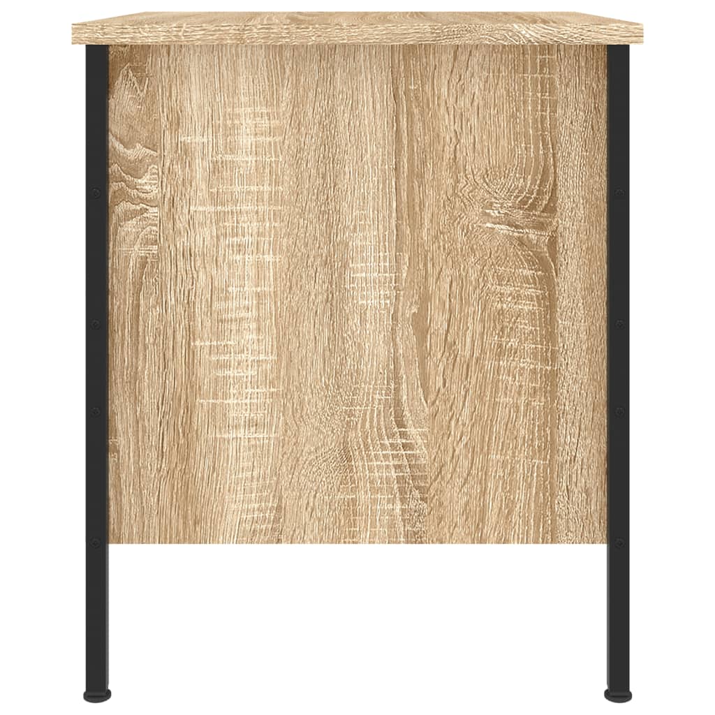 vidaXL Κομοδίνο Sonoma Δρυς 40 x 42 x 50 εκ. από Επεξεργασμένο Ξύλο