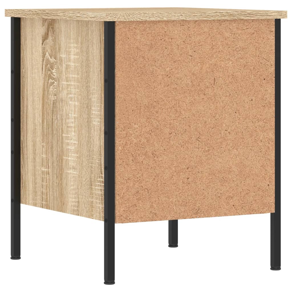 vidaXL Κομοδίνο Sonoma Δρυς 40 x 42 x 50 εκ. από Επεξεργασμένο Ξύλο